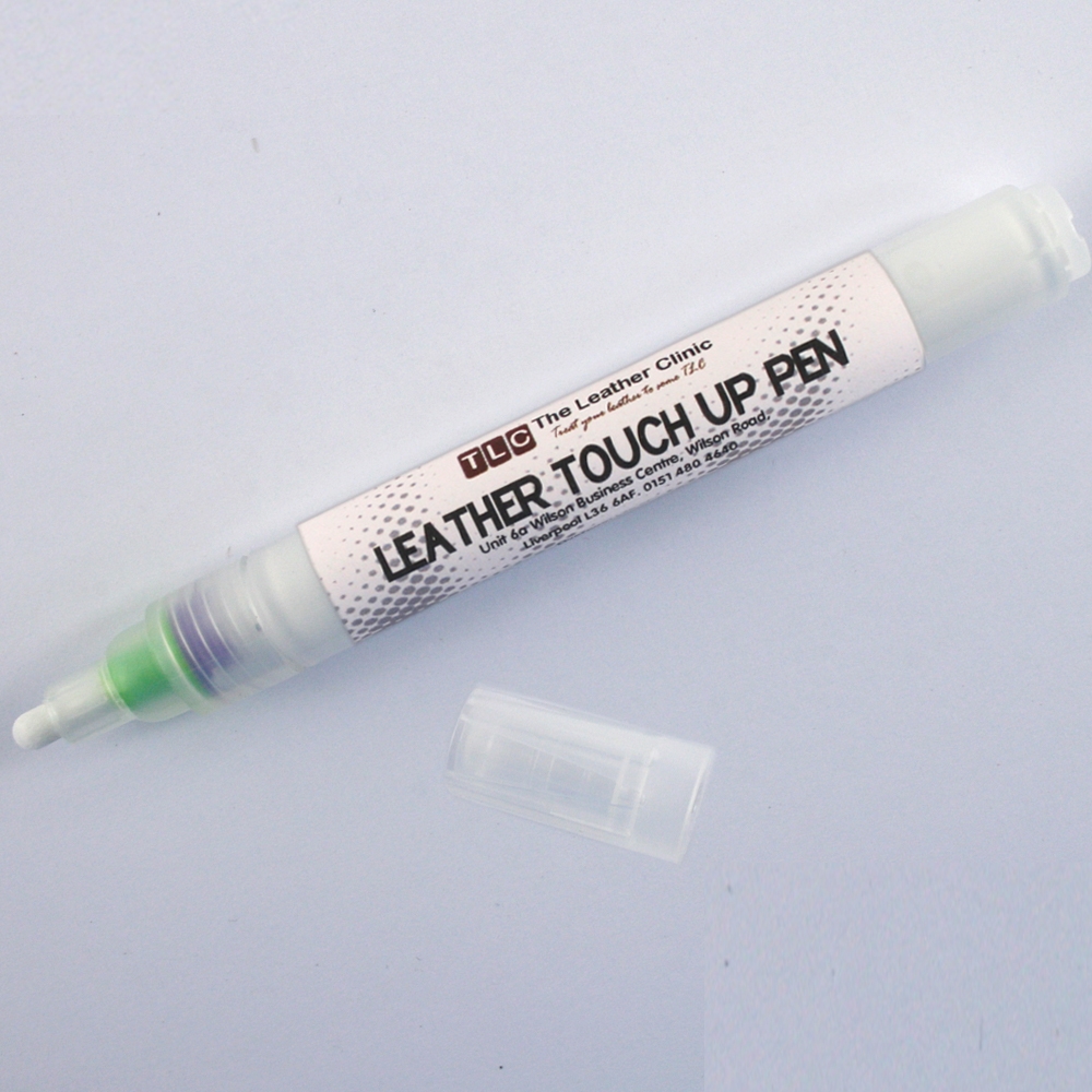 white leather touch up paint